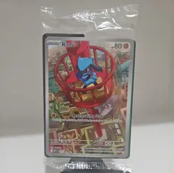 Pokemon TCG Riolu 010 ETB Promo Mega Evolutions Sealed - Image 1
