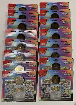 Lot Of 16 Pokemon Prismatic Evolutions: 2 pack Blister [Eevee] New Sealed 🔥🔥 - Image 3