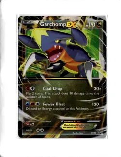 Pokemon TCG Garchomp EX XY Promos XY09 - Image 1