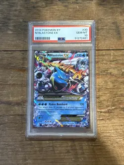 PSA 10 2014 Mega Pokemon XY M Blastoise EX #30/146 Holo - Image 1
