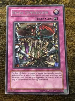 Yu-Gi-Oh Royal Oppression 1st LOD-091 Rare LP - Image 1