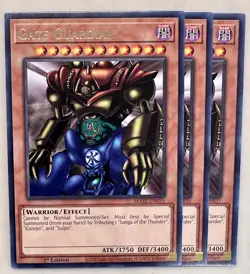 Yugioh x3 Gate Guardian MAZE-EN035 Rare 1st Edition NM - Image 1
