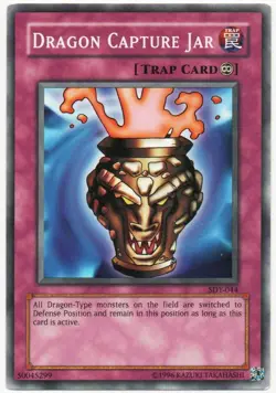 Yugioh! Dragon Capture Jar C Unlimited SDY-044 (LIGHTLY PLAYED) - Image 1
