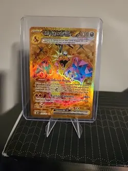 Pokemon TCG Charizard EX Obsidian Flames Holo Hyper Rare Card 228/197 - Image 1