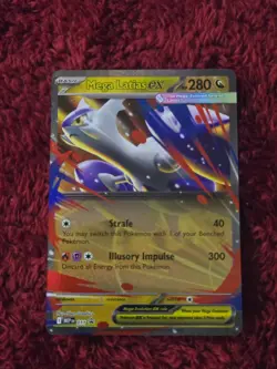 Mega Latias ex 011 Mega Evolutions Black Star Promo Pokemon Card - Image 1