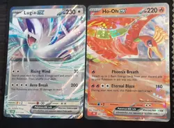Lugia ex & Ho-Oh ex 2 Card Set Holo Rare Pokemon Cards NM Pokemon TCG NM - Image 1