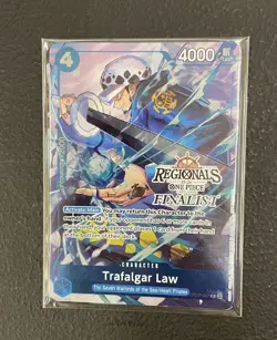 One Piece TCG | 2025 Vol. 2 Offline Regional Finalist Card Set Sealed 4 Promos - Image 1