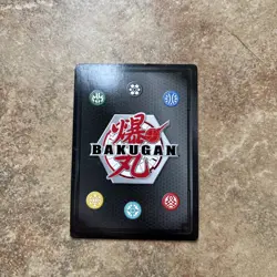 BAKUGAN Nillious Battle Planet B500 Darkus Black Figure + Card and 2 BakuCores - Image 3