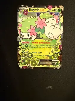 Pokemon Shaymin EX XY148 XY Black Star Promo Black Star 2016 Card - Image 1