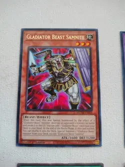 YuGiOh - Gladiator Beast Card Lot - Bulk - Deck Building - Trading Cards - Image 5