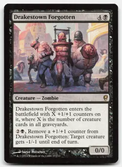 MTG Drakestown Forgotten R Conspiracy 27 LP - Image 1