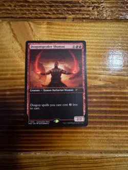 MTG Commander Party Promo Dragonspeaker Shaman #1 LP/NM - Image 1