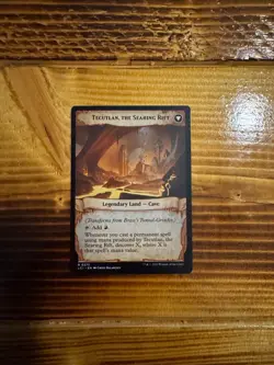 MTG Lost Caverns of Ixalan Brass's Tunnel-Grinder #373 Rare Extended Art LP/NM - Image 2