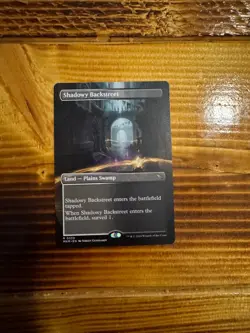 MTG Murders at Karlov Manor Shadowy Backstreet #330 Rare Borderless LP/NM - Image 1