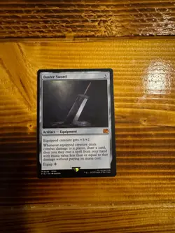 MTG Final Fantasy Buster Sword #255 Mythic Rare LP/NM - Image 1