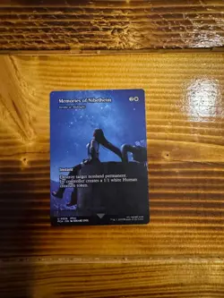 MTG Final Fantasy Through Ages Memories of Nibelheim Stroke of Midnight LP/NM - Image 1