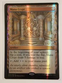 MTG FOIL Mana Crypt (NM) Masterpiece Series: Kaladesh Inventions | US Seller - Image 1