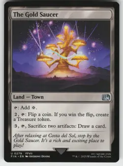 The Gold Saucer U FINAL FANTASY 279 MTG - Image 1