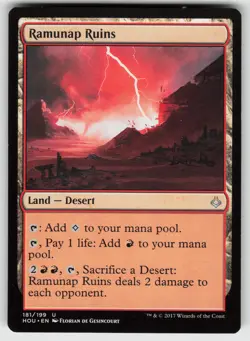 Ramunap Ruins U Hour of Devastation 181 MTG - Image 1