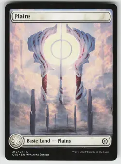 Plains Full Art L Phyrexia: All Will Be One 262 MTG - Image 1