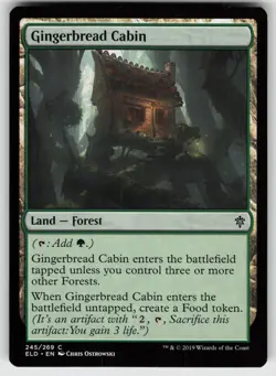 Gingerbread Cabin C Throne of Eldraine 245 MTG - Image 1