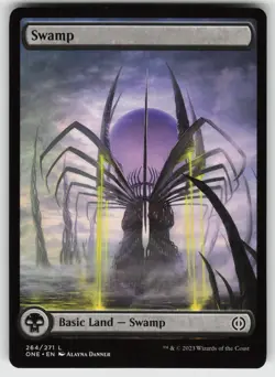 Swamp Full Art L Phyrexia: All Will Be One 264 MTG - Image 1