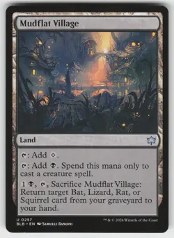 Mudflat Village U Bloomburrow 257 MTG - Image 1