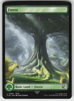 Forest L FINAL FANTASY 307 MTG - Image 1