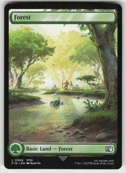 Forest L FINAL FANTASY 308 MTG - Image 1