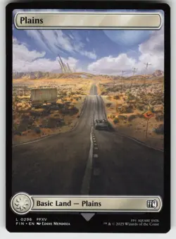 Plains L FINAL FANTASY 296 MTG - Image 1