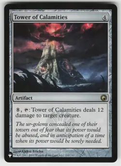 Tower of Calamities R The List Reprints 212/249 MTG - Image 1