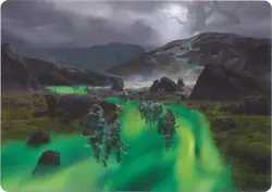 1x Art Series (50/81) - Path to the World Tree MTG Kaldheim NM Magic Regular - Image 1