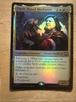 Cayth, Famed Mechanist 6 M Commander: Modern Horizons 3 FOIL NM MTG - Image 1