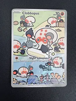 Clobbopus 207/191 Surging Sparks Illustration Rare Holo Pokemon NM - Image 1