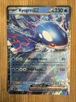 Kyogre ex SVP 178 - Pokemon Scarlet & Violet Black Star Promo NM - Image 1