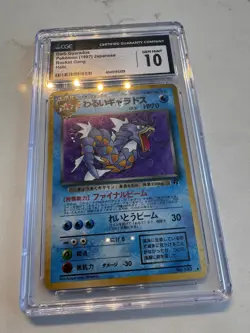 1997 Dark Gyarados Holo Rare No. 130 Rocket Gang Pokemon Japanese CGC 10 - Image 5