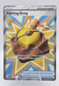 Pokemon Fighting Gong Full Art Secret Rare - Mega Evolutions Pokemon - 168/132 - Image 1