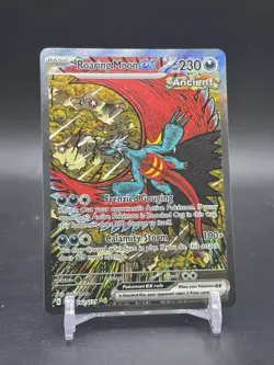 Roaring Moon EX 162/131 Pokemon Prismatic Evolutions Special Illustration Rare - Image 1