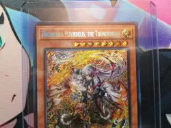 Yugioh! Dogmatika Fleurdelis, the Thunderbolt DOOD-EN026 Secret Rare - Image 3