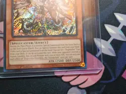 Yugioh! Dogmatika Fleurdelis, the Thunderbolt DOOD-EN026 Secret Rare - Image 4
