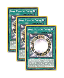 Yugioh Dark Magical Circle LED6-EN009 (C) 1st Ed 3x “Dark Magician Support” - Image 1