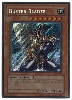 Yugioh 2003 Collectors Tin Buster Blader #BPT-008 Secret Rare - Image 1