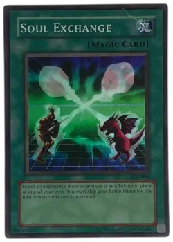 Yugioh Starter Deck Yugi Soul Exchange #SDY-041 Super Rare - Image 1