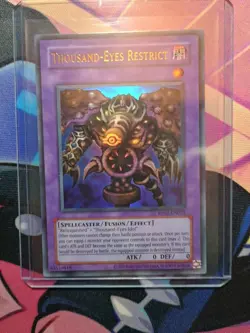 Thousand-Eyes Restrict RP02-EN021 Ultra Rare Yugioh Retro Pack 2 Unlimited Mint - Image 3
