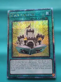 Yugioh - Toon Kingdom Quarter Century Secret Rare MP24-EN006 NM - Image 1