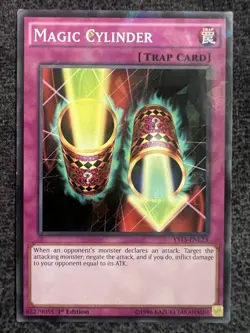 Yugioh Magic Cylinder YS15-EN123 Shatterfoil Rare 1st Edition NM - Image 1