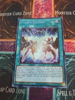 Yugioh Fusion Destiny BLCR-EN088 Secret Rare 1st Edition Near Mint - Image 1