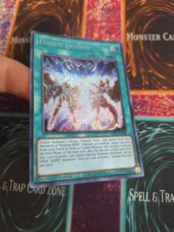 Yugioh Fusion Destiny BLCR-EN088 Secret Rare 1st Edition Near Mint - Image 2
