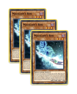 Yugioh Magician’s Rod LED6-EN008 (C) 1st Ed “Dark Magician Support” - Image 1
