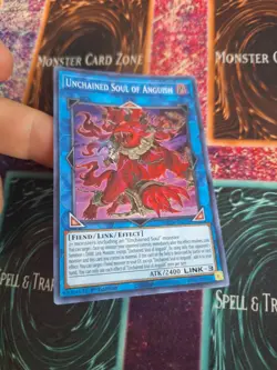 Yugioh Unchained Soul of Anguish MP20-EN174 Super Rare 1st Edition Near Mint - Image 2